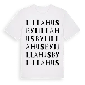 Lilla Husby ordlek t-shirt – ekologisk bomull t-shirt från Pinshirt