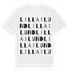 Lilla Ilund ordlek t-shirt
