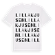 Lilla Kjusen ordlek t-shirt