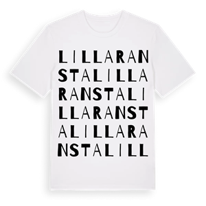 Lilla Ransta ordlek t-shirt – ekologisk bomull t-shirt från Pinshirt