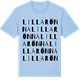 Blue Soul t-shirt med Lilla Rönna ordlek t-shirt