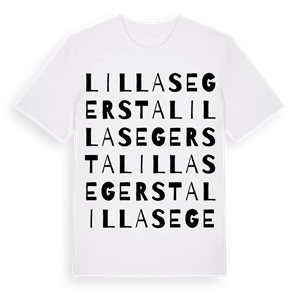 Lilla Segersta ordlek t-shirt – ekologisk bomull t-shirt från Pinshirt