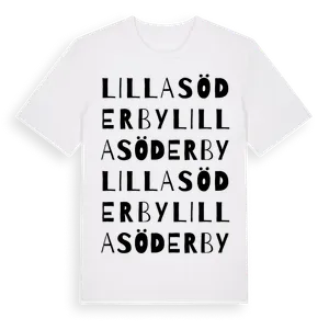Lilla Söderby ordlek t-shirt – ekologisk bomull t-shirt från Pinshirt