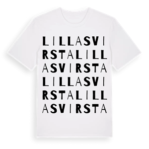 Lilla Svirsta ordlek t-shirt – ekologisk bomull t-shirt från Pinshirt