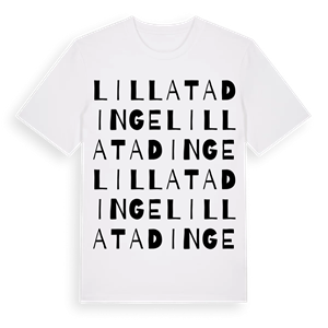 Lilla Tadinge ordlek t-shirt – ekologisk bomull t-shirt från Pinshirt