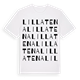 Lilla Tena ordlek t-shirt