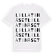 Lilla Tinäset ordlek t-shirt