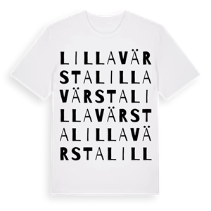 Lilla Värsta ordlek t-shirt – ekologisk bomull t-shirt från Pinshirt