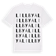 Lillbya ordlek t-shirt