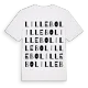 Lillebo ordlek t-shirt