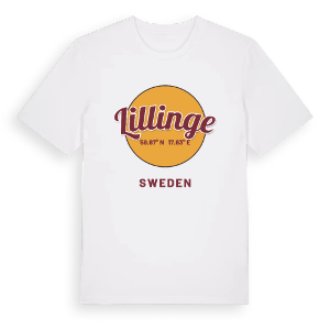 Lillinge cirkel t-shirt – ekologisk bomull t-shirt från Pinshirt