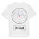 White t-shirt med Lillsidan t-shirt
