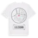 White t-shirt med Lillsidan t-shirt