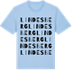 Blue Soul t-shirt med Lindesberg ordlek t-shirt