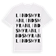 Lindsmyran ordlek t-shirt