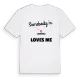 Någon i Lindsunda älskar mig t-shirt