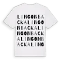 Lingonbacka ordlek t-shirt