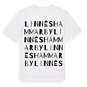 Linnés Hammarby ordlek t-shirt – ekologisk bomull t-shirt från Pinshirt