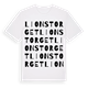 Lionstorget ordlek t-shirt