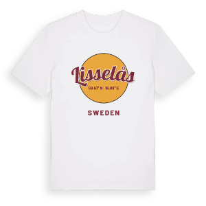 Lisselås cirkel t-shirt – ekologisk bomull t-shirt från Pinshirt