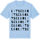 Blue Soul t-shirt med Litselbo ordlek t-shirt
