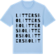 Blue Soul t-shirt med Littersbo ordlek t-shirt