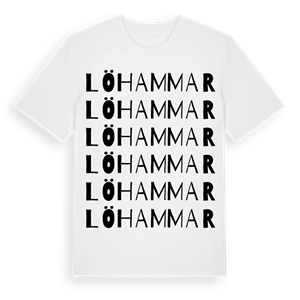 Löhammar ordlek t-shirt – ekologisk bomull t-shirt från Pinshirt