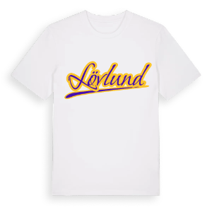 Lövlund baseball t-shirt – ekologisk bomull t-shirt från Pinshirt