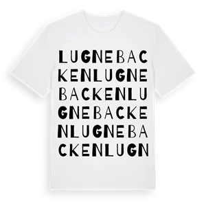 Lugnebacken ordlek t-shirt – ekologisk bomull t-shirt från Pinshirt