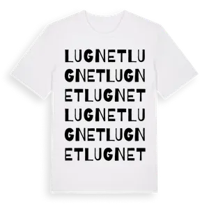 Lugnet ordlek t-shirt – ekologisk bomull t-shirt från Pinshirt