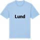 Blue Soul t-shirt med Lund fetstil t-shirt
