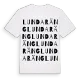 Lundaräng ordlek t-shirt