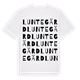 Luntegärd ordlek t-shirt