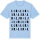 Blue Soul t-shirt med Lura ordlek t-shirt