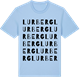 Blue Soul t-shirt med Lurberg ordlek t-shirt