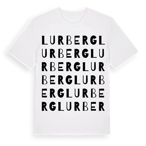 Lurberg ordlek t-shirt – ekologisk bomull t-shirt från Pinshirt
