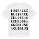 Lusbacken ordlek t-shirt