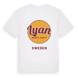 Lyan cirkel t-shirt – ekologisk bomull t-shirt från Pinshirt