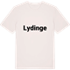 Vintage White t-shirt med Lydinge fetstil t-shirt