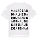 Majnegård ordlek t-shirt