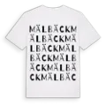 Mälbäck ordlek t-shirt