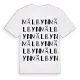Mälbyn ordlek t-shirt