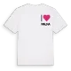Jag älskar Malma t-shirt litet tryck