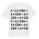 Malmen ordlek t-shirt