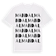 Mandal ordlek t-shirt