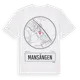 White t-shirt med Mansängen t-shirt