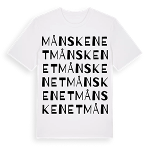 Månskenet ordlek t-shirt – ekologisk bomull t-shirt från Pinshirt