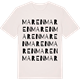 Vintage White t-shirt med Maren ordlek t-shirt