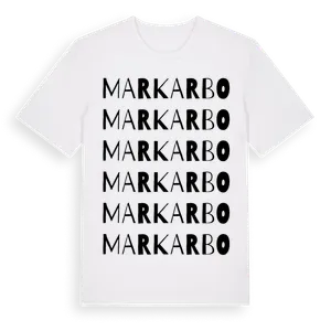 Markarbo ordlek t-shirt – ekologisk bomull t-shirt från Pinshirt