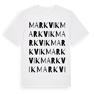 Markvik ordlek t-shirt – ekologisk bomull t-shirt från Pinshirt